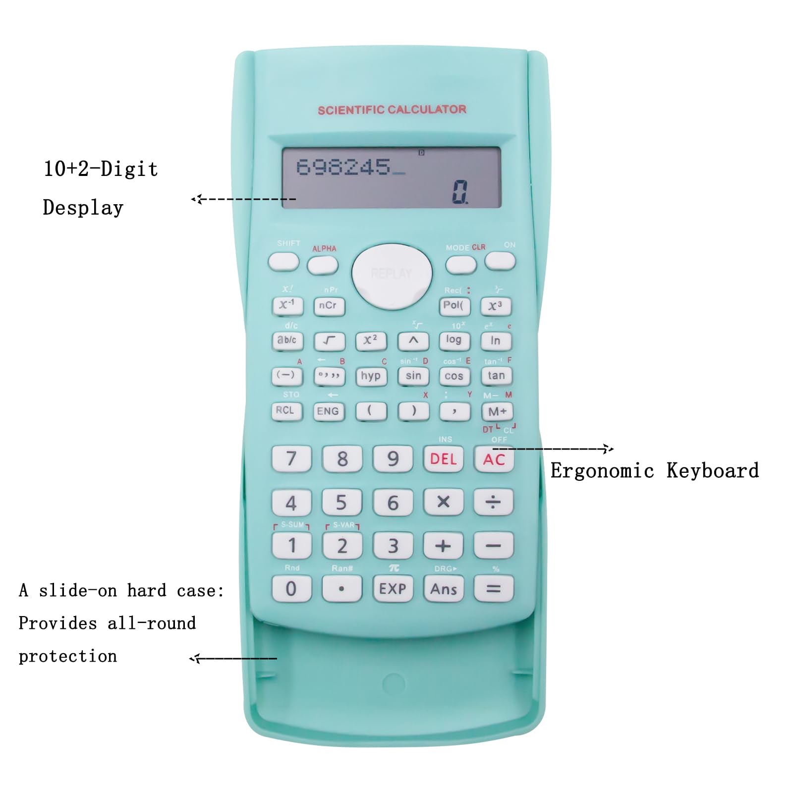 Amazon.co.jp: YAMHOHO関数電卓 科学分数計算機 科学統計計算機 科学